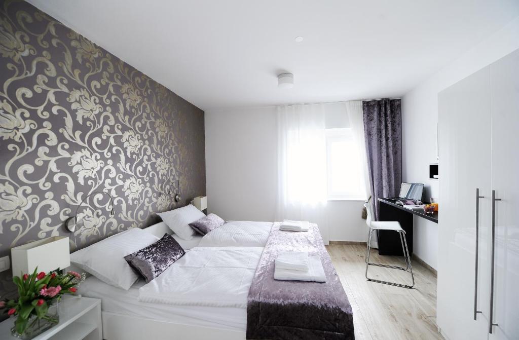 Garni Hotel Azur Laibach Zimmer foto